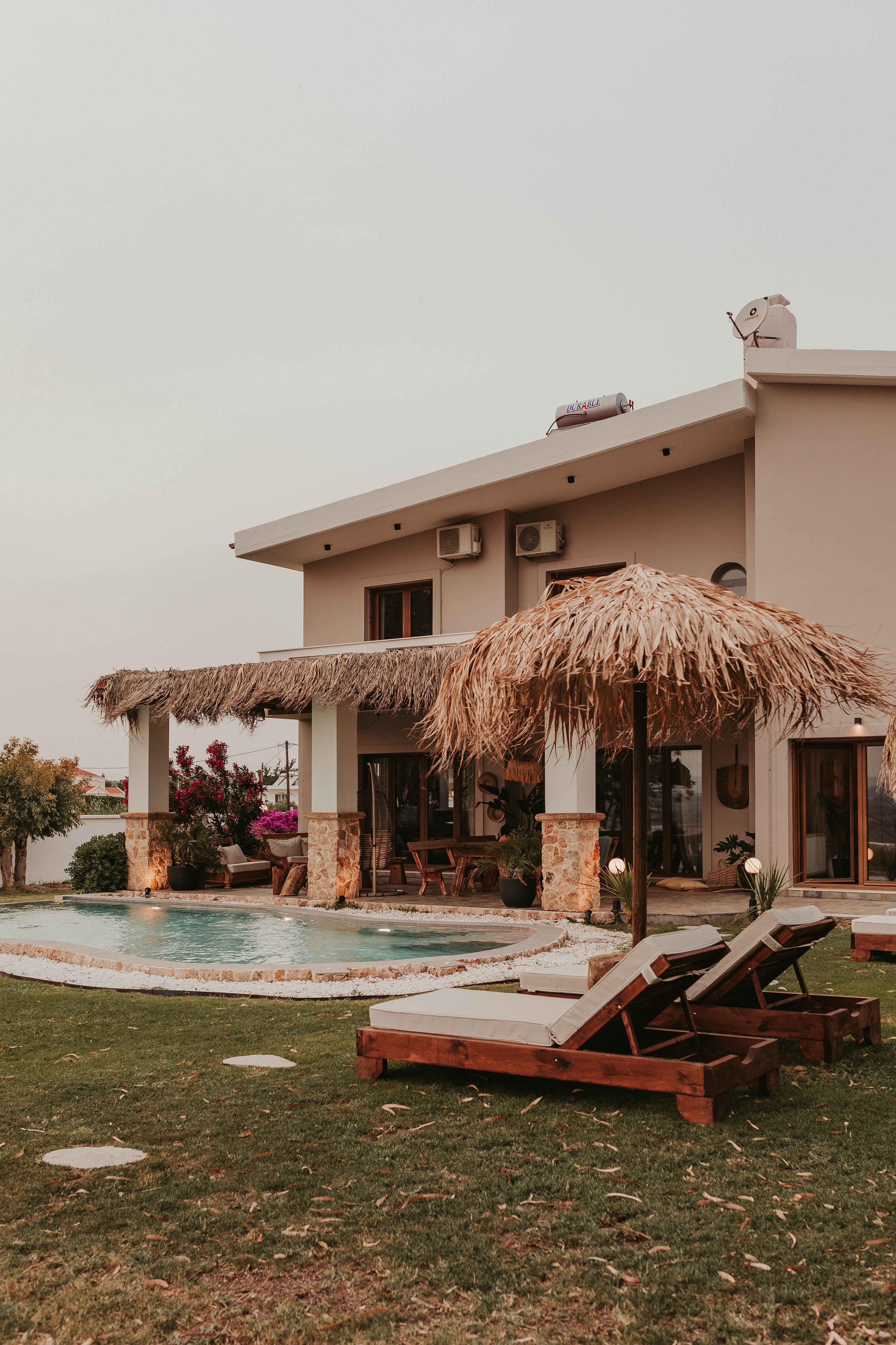 Maya pool & mountain view villa