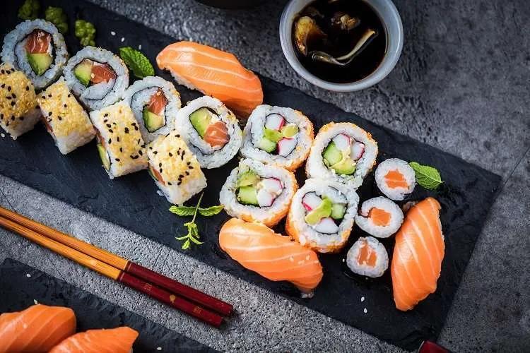 Sushi/Raw menu