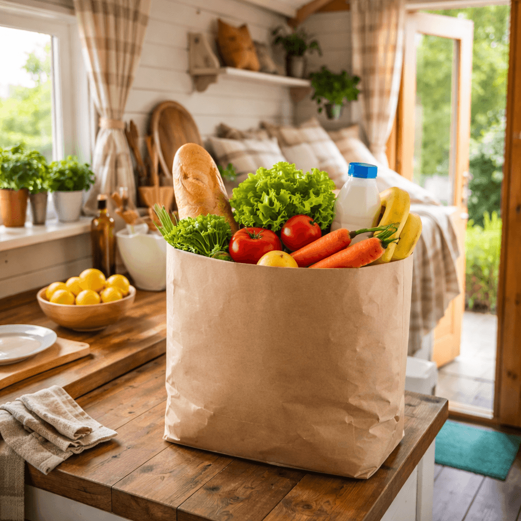 Grocery Delivery and Set Up (Vegan)